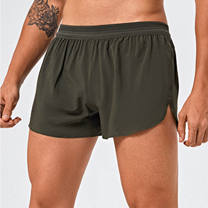 Venta caliente para hombre 5 pantalones cortos de gimnasio de secado rápido rendimiento ligero ajuste Ideal para correr y culturismo características tela - Product Image 4