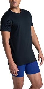 Camiseta Deportiva de Alta Calidad para Hombre, 100% Algodón, Corte Ajustado, Transpirable, Cuello Redondo, Manga Corta, Estilo Atlético, Tejido Ligero MONO - Product Image 5