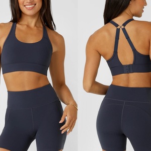 Wholesale Women Gym Workout Cross Backless Sports Bra Custom logo Seamless Yoga Gym Sports Bra for Women Made in Bangladesh - Product Image 4