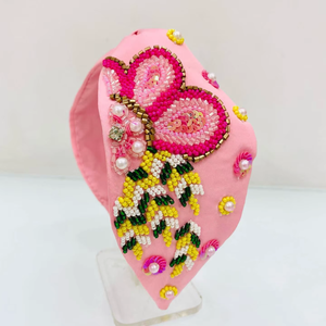 Elegant Handmade <b>Beaded</b> <b>Headband</b> for Women Stylish Hair Accessories Unique Indian Designs for Fashion Lovers - Product Image 2