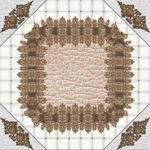 Carreaux de sol interactifs 8mm d'épaisseur Porcelaine Jardin émaillé 40x40 Carrelage blanc Céramique 16x16 pouces Carreaux muraux numériques - Product Image 2