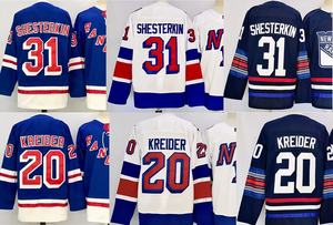 Jersey de Hockey sobre Hielo Personalizado, Uniforme Profesional de Equipo, Panarin 10, Shesterkin 31, Kreider 20, Nombre y Número Personalizados, Deportivo - Product Image 3