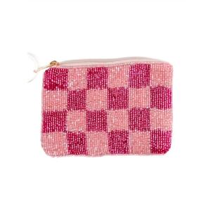 Pochette pour perles de rocaille personnalisée pour femmes porte-monnaie en perles en gros avec motifs complexes faits à la main - Product Image 1