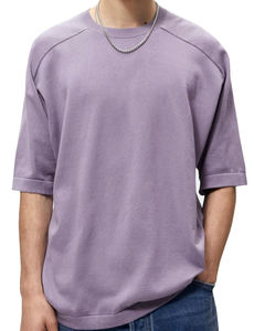 Custom Style <b>Men's</b> <b>T</b>-<b>Shirt</b> 100% Bamboo Fiber Jersey Animal Print Front OEM Service Bulk Production Wholesale Price Bangladeshi - Product Image 5