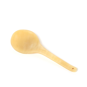 Cuchara de cuerno de búfalo y buey hecha a mano para comida gourmet y fina, cuchara de café de cocina de estilo indio, regalos de cubiertos - Product Image 4