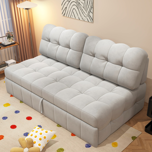 Sofá Seccional Modular en Forma de L, Moderno y de Lujo, con Almacenamiento, Cubierta de Tela, Estructura de Madera, para Sala de Estar, Dormitorio, Apartamento, Estilo Chino - Product Image 2