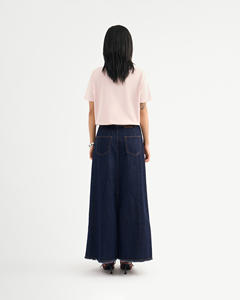 High Quality <b>Women's</b> Crop Summer Short-sleeved Printed <b>T</b>-<b>shirt</b> Solid Color Cotton Regular Fit Breathable Quick Dry by Routine - Product Image 4