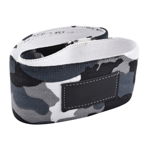 Bandes de résistance en nylon avec logo personnalisé tissu de hanche pour exercice de gymnastique avec caractéristique origine emballage personnalisé - Product Image 5