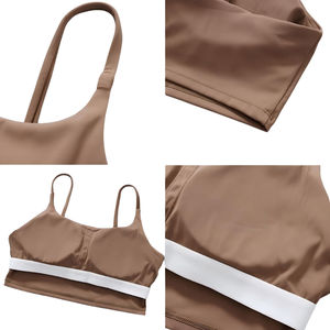 Wrinkle-Resistant Sweat-Wicking Sports Bra High Quality Fitness <b>Apparel</b> Customizable Quick Dry Breathable Athletic Bra - Product Image 4