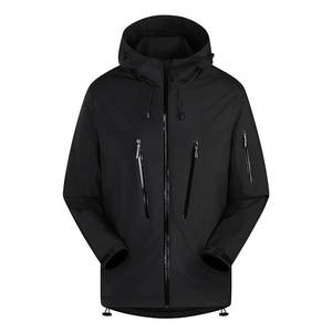 Chaqueta de Invierno con Capucha de Primera Calidad, con Múltiples Bolsillos, Diseño Elegante, Color Personalizado, Chaqueta Softshell para Mujer al por Mayor - Product Image 2