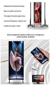 Kapalı giyim mağazası için LED tam renkli reklam posteri ekran zemin ayna asansör wayeducation eğitim promosyon LED - Product Image 6