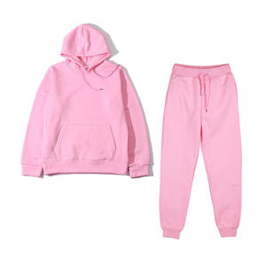 Vente en gros Ensemble Sweat à capuche surdimensionné en coton mélangé avec logo personnalisé Sweat à capuche pour hommes Sweat à capuche de couleur unie pour tricoté imprimé - Product Image 1