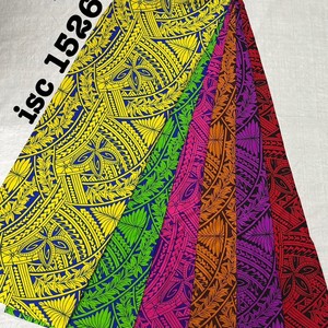 Mượt mềm mới <span class=keywords><strong>Rayon</strong></span> samoan Polynesian Tattoo dệt vải bây giờ đã sẵn sàng từ sản xuất để giao trên toàn thế giới - Product Image 2