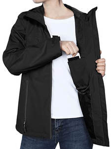 Imperméable écologique imperméable adultes unisexe coupe-vent extérieur compressible veste de pluie support avant moto cavaliers voyage pluie - Product Image 5