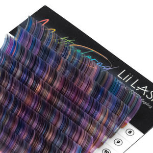 Barquettes de cils en vison, cils volumineux, mélange de couleurs de cils, extensions de cils en vison, vente en gros avec logo personnalisé - Product Image 4