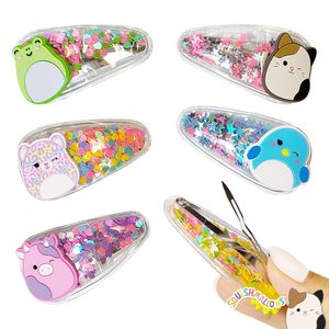 Accessoires pour cheveux en confettis à pression, personnalisables OEM/ODM, 6 pièces, prix direct usine - Product Image 3