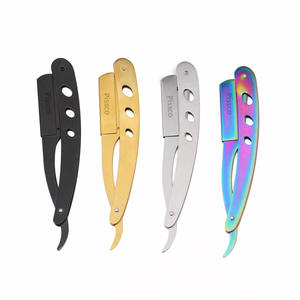 Oferta Especial: Navaja de Afeitar Plegable para Barbería, Cuchilla de Afeitar Profesional, Herramienta de Afeitado de Precisión, Hecha a Medida por Pissco - Product Image 1