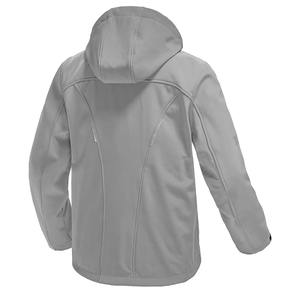 Vestes Softshell avec logo personnalisé pour hommes Vente en gros Polaire imperméable Chaud en plein air Promotionnel Bouffant à fermeture éclair Col montant Coupe-vent - Product Image 2