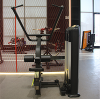 Máquina Comercial de Elevación Lateral con Pila de Pesas de 70 kg, Equipo de Entrenamiento de Fuerza para Hombros Sentado para Gimnasio y Fitness