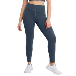Venta al por mayor señoras cintura alta Control de barriga pantalones de entrenamiento 4 Way Stretch Buttery Soft Nylon Yoga Leggings Butt Lift XL Sport - Product Image 1