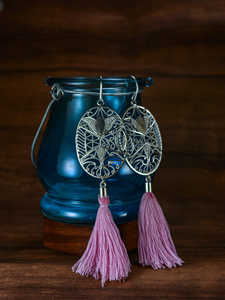 Pendientes de tuerca Durga de alta calidad superventas, borlas brillantes directas del proveedor indio - Product Image 4