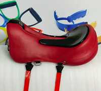 Selle d'endurance en cuir PU et fibre synthétique haute performance, personnalisable, disponible en plusieurs couleurs, durable, légère, nickelée