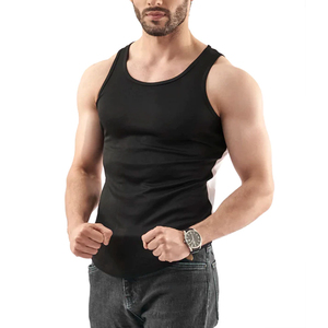 Débardeur de sport décontracté pour hommes Séchage rapide Polyester Coton Workout Athletic Top for Gym Fitness Strass Technics - Product Image 5
