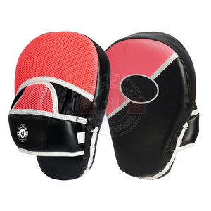 Coussin de mise au point de Kickboxing en cuir véritable, personnalisable avec votre propre Logo - Product Image 2