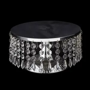 Nuevo soporte de pastel de aluminio último estilo soporte de pastel de diseño Premium elegante para fiestas de Hotel Decoración de mesa uso de servicio - Product Image 4