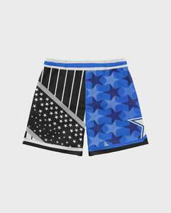 Top Trending Pantalones cortos de baloncesto para hombres Transpirable Cropped Logo Cordón Warm-up Gym Shorts Throwback Printed Sports Basic - Product Image 1