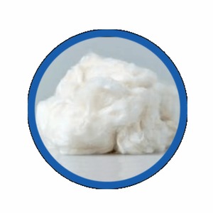 Residuos de Hilo de Algodón Peinado 100% Algodón, Color Blanco Leche, 18-21 mm, Bajo Contenido de Residuos 0-0.5%, para Hilos OE y Algodón Quirúrgico - Product Image 4