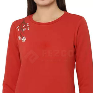 Diseño personalizado Venta en línea Mujeres Sudaderas Venta directa de fábrica Transpirable Mujeres Sudaderas - Product Image 3