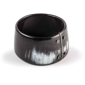 Bracelet artisanal en corne de buffle naturelle, élégant et durable, style romantique pour les mariages par saniya handicraft - Product Image 1