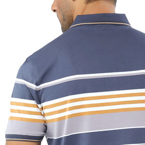 Polo sencillo con logotipo personalizado para hombre, ropa informal, servicio OEM, nueva moda, alta calidad, Polo para hombre a la venta - Product Image 6