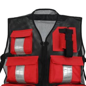 Chaleco de Alta Visibilidad para Hombre, Material Resistente, Diseño Reflectante Transpirable, Totalmente Personalizable, Alta Calidad - Product Image 3