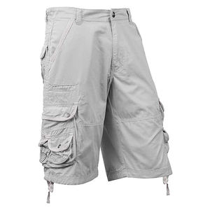 Pantalones cortos Cargo informales transpirables, Bermudas de Color liso con bolsillo Cargo para entrenamientos y pantalones cortos Cargo de patrón sólido a la moda - Product Image 5