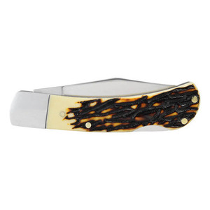 Coltello con serratura Wallis K901494 con manico in corno di cervo in acciaio inossidabile - Product Image 4
