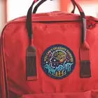 Alphabets ronds 3D personnalisés patchs en tissu sergé brodé thermocollants Style à coudre décoration à paillettes pour vêtements chapeaux en feutre - Product Image 4