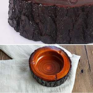 Cenicero de madera ecológico de diseño elegante de primera calidad estilo clásico para uso doméstico y de oficina para fumadores - Product Image 5