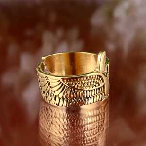 Venta al por mayor Moda Señora Anillos de dedo Joyería Mujer Joyería hecha a mano Diseño femenino Anillo de latón - Product Image 3