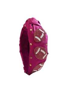 Bandeau à fleurs perlées personnalisable pour filles Dernière nouvelle broderie à la mode Strass Top Couleur pour mariage Noël - Product Image 3