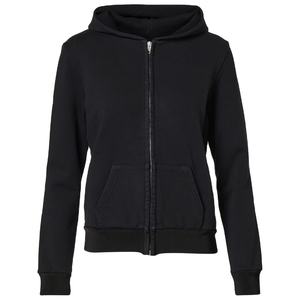 Sudadera con capucha y cremallera de invierno para mujer-Proveedor ODM estampado personalizado de algodón pesado con logotipo frontal para gimnasio y uso al aire libre - Product Image 1
