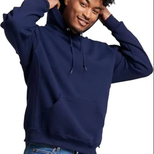 Sudaderas Casuales de Invierno para Hombre, Color Sólido, Alta Calidad, Transpirables, Corte Regular, 100% Algodón, Logotipo Personalizado, Forradas - Product Image 1