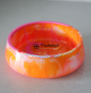 Tazón de Resina Artístico Colorido Hecho a Mano con Diseño de Ángel para Cocinas Modernas, Solución Multifuncional de Decoración y Servicio por Tradebyd - Product Image 1