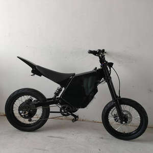 Motocicleta Eléctrica Stealth Bomber 72V Streetbikes con Batería de Litio de 40AH y Motor de 10000W con Asistencia de Pedaleo, Nueva, ENVÍO GRATUITO - Product Image 1