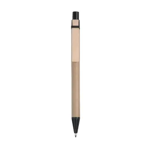 Clip per Penna Promozionale Ecologica in Cartone con Finitura in Legno - Product Image 2