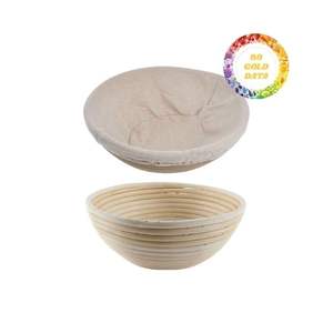 Cuenco de ratán ecológico, cesta decorativa hecha a mano de Material Natural de Vietnam para utensilios de cocina de almacenamiento de exportación - Product Image 1