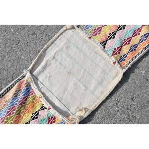 Alfombra de área de lana turca Vintage 130cm X 470cm elegante estilo tradicional patrón de retazos gran rectángulo diseño de pasillo látex - Product Image 5