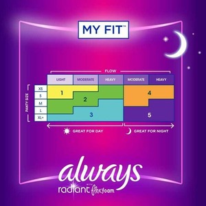 แผ่นเสริมสำหรับผู้หญิงมีปีก10ชิ้นผ้าฝ้ายระบายอากาศแบบใช้แล้วทิ้งดูดซับได้ดีในชั่วข้ามคืนมีกลิ่นหอม - Product Image 5