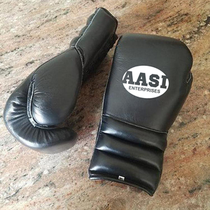 Guantes de Boxeo de Cuero para Entrenamiento, 6OZ 8OZ 10OZ 12OZ 14OZ 16OZ, Estilo Metálico de Alta Calidad, Nuevo Diseño Deportivo - Product Image 4